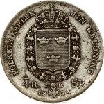 Sweden 1/4 Riksdaler 1834 CB