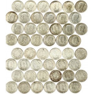 Sweden 1 Krona (1939-1941) Lot of 24 Coins