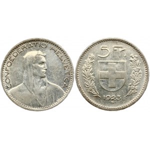 Switzerland 5 Francs 1923 Herdsman