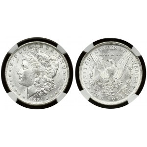 USA 1 Dollar 1884 O 'Morgan Dollar' NGC MS 62
