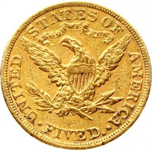 USA 5 Dollars 1886 Philadelphia - VF