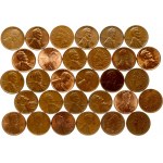 USA 1 Cent (1888-2018) Lot of 30 Coins