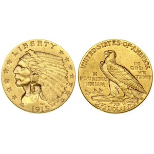 USA 2½ Dollars 1915 Philadelphia - VF+