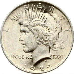 USA 1 Dollar 1924 'Peace Dollar' Philadelphia