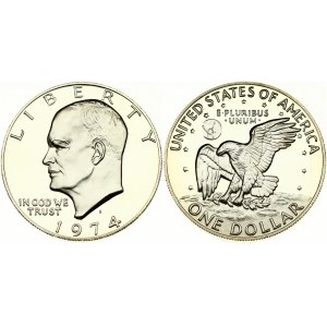 USA 1 Dollar 1974 S 'Eisenhower Dollar'