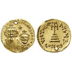 Bizancjum, solidus, 654-659, Konstantynopol