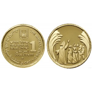 Israel, 1 new shekel, 2008, Helsinki-Vantaa