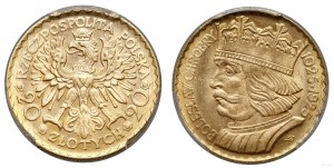 Poland, 20 zloty, 1925, Warsaw