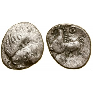 Celtowie Wschodni, tetradrachma typu Kugelwange, ok. II w. pne