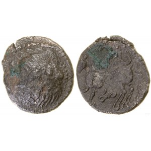 Ostkelten, Tetradrachme vom Typ Kugelwange, ca. 2. Jahrhundert v. Chr.