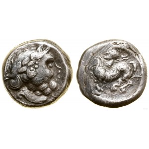 Ostkelten, Drachme vom Typ Kapostaler Kleingeld, ca. 3. Jahrhundert v. Chr.