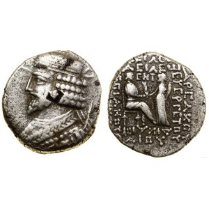 Partia, tetradrachma, 43 ne (data ENT = 355 rok ), miesiąc ΔΙΟ, Seleucia