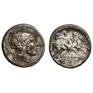 Römische Republik, Denar, 209-208 v. Chr., Rom
