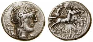 Republika Rzymska, denar, 131 pne, Rzym