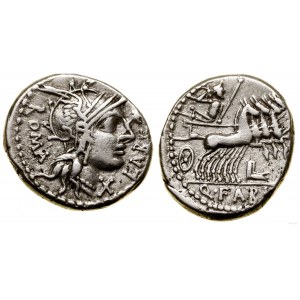 Roman Republic, denarius, 124 B.C., Rome