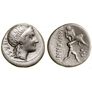 Römische Republik, Denar, 108-107 v. Chr., Rom