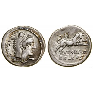 Republika Rzymska, denar, 105 pne, Rzym