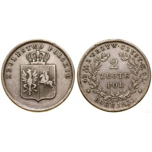 Polen, 2 Zloty, 1831 KG, Warschau