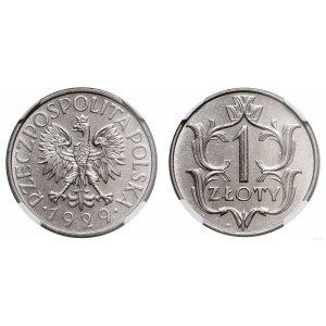 Poland, 1 zloty, 1929, Warsaw
