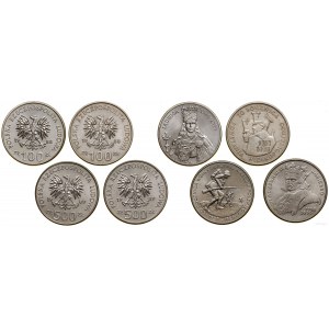 Polska, zestaw 10 monet, 1984-1990, Warszawa