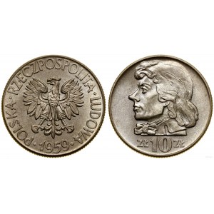 Polska, 10 złotych, 1959, Warszawa