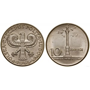 Polska, 10 złotych, 1965, Warszawa