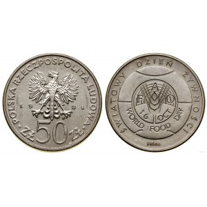 Poland, 50 zloty, 1981, Warsaw