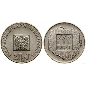 Polska, 20 złotych, 1974, Warszawa