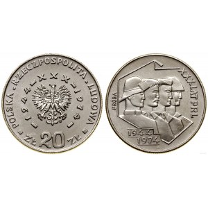 Polska, 20 złotych, 1974, Warszawa