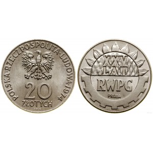 Polska, 20 złotych, 1974, Warszawa