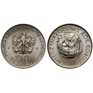 Poland, 20 zloty, 1975, Warsaw