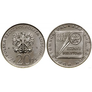 Poland, 20 zloty, 1976, Warsaw