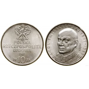 Poland, 10 zloty, 1967, Warsaw