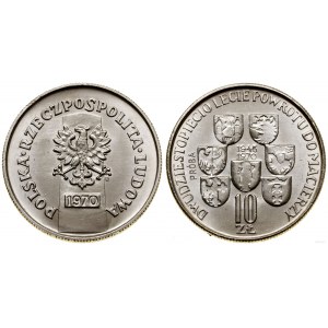 Poland, 10 zloty, 1970, Warsaw
