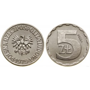 Poland, 5 gold, 1979, Warsaw