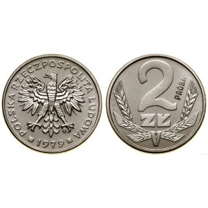 Polen, 2 Zloty, 1979, Warschau