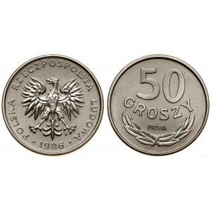 Polen, 50 groszy, 1986, Warschau