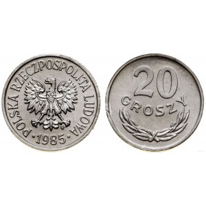 Polen, 20 groszy, 1985, Warschau