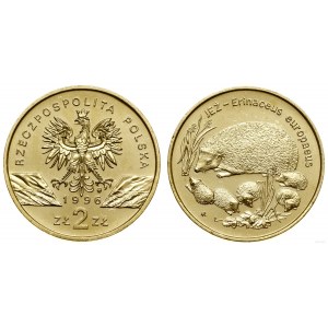 Polen, 2 Zloty, 1996, Warschau