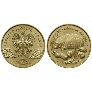 Polen, 2 Zloty, 1996, Warschau