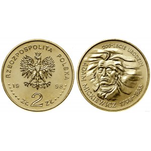 Polen, 2 Zloty, 1998, Warschau