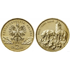 Polen, 2 Zloty, 1999, Warschau