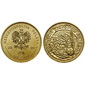 Polen, 2 Zloty, 2000, Warschau