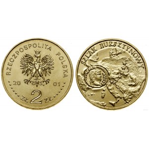 Poland, 2 zloty, 2001, Warsaw