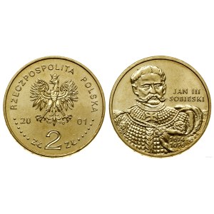 Polska, 2 złote, 2001, Warszawa