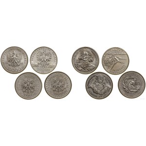 Polska, zestaw 4 monet (1 x 10.000 złotych i 3 x 20.000 złotych), 1992-1994, Warszawa