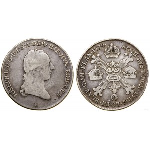 Austrian Netherlands, 1/4 thaler, 1789 B, Kremnica