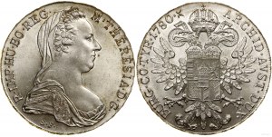 Austria, talar, 1780 S.F., Wiedeń