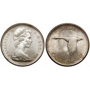 Kanada, 1 dolar, 1967, Ottawa