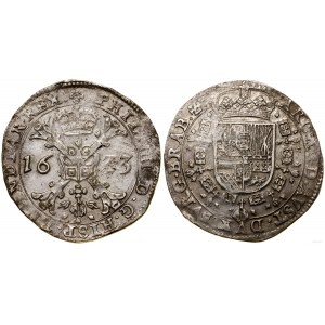 Niderlandy hiszpańskie, patagon, 1633, Bruksela